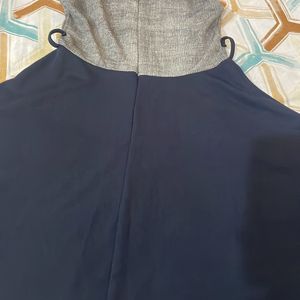 Blue N Grey Stylish Top