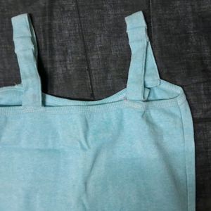 Sleeves Less Tank-Crop Top- Box Shape