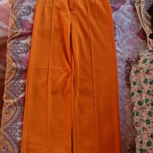 Mustard Yellow Trouser For women