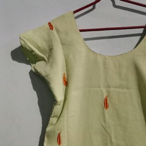 Pista Colour Casual Kurti