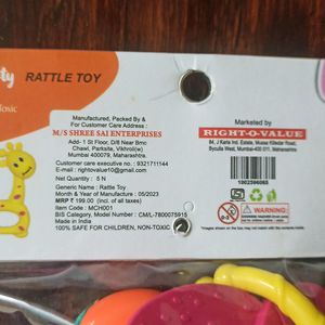 High Quality Cute Rattle toys