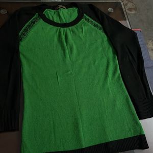 Green Full Sleeves Top