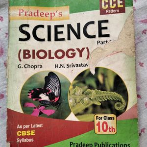 Pradeeps Biology Book For Class 10th