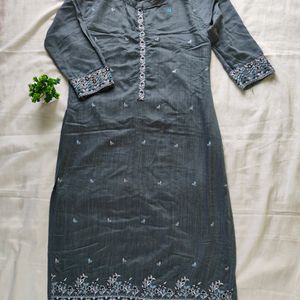 Grey Colour Kurti