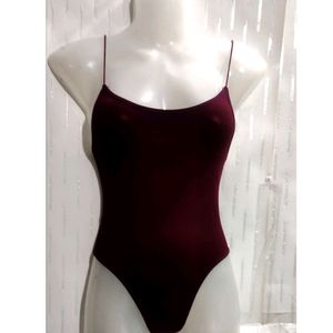 Fitted stretchable Bodysuit For women's