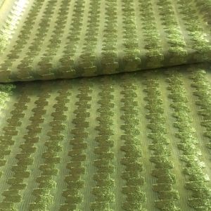 Green Sheer Door Curtain