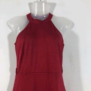 Faballey Maroon Dress 👗👗