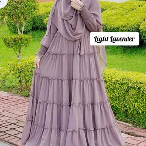 Flayerd Shrug Abaya