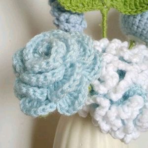 Crochet Flower's 💙💚✨🤍