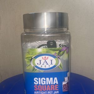 Container Jar With Spoon
