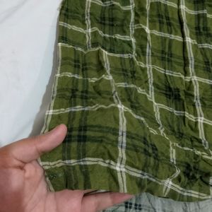 Olive Up And Down Kurta