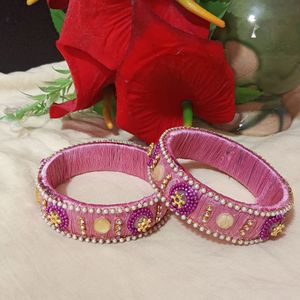 Silk Thread Handmade Bangle