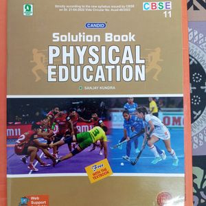 Physical Education Candid Book Class 11