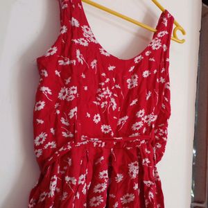 Short Red Frock