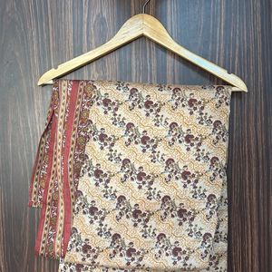 Silk Blend Printed Saree