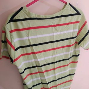 Green Lined Tshirt