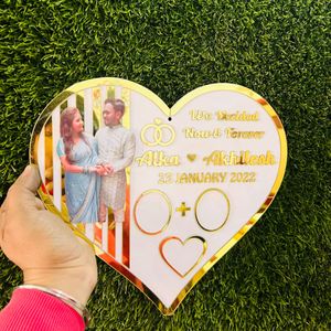 Customized Wedding Photo Frame