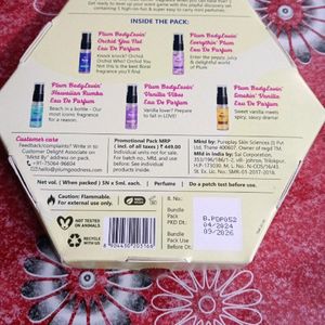 Plum 5 Mini Perfume Discovery Set