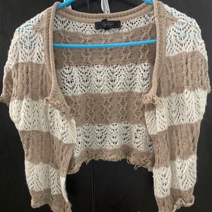 Wool Crop Shrug