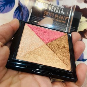 Highly Pigmented Highlighter And Blush Combo