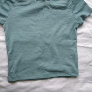 Women Blue Tshirt