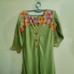 Maxi Green Dress