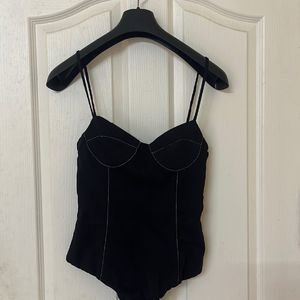 Zara Black Bodysuit