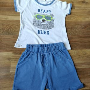 Boys tshirts & Shorts - For 2-3 Years