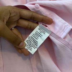 Van Huesen Formal Shirt | Pastel Pink