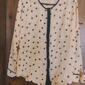 Beautiful Shirt With Polka dot