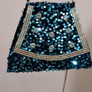 Party Wear Sequin Bag