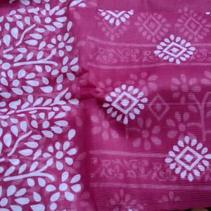 Magenta Colour Saree