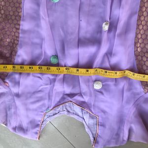 Lavender Salwar Suit