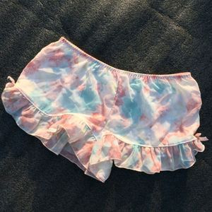 Combo Pinterest Floral Bra & Shorts