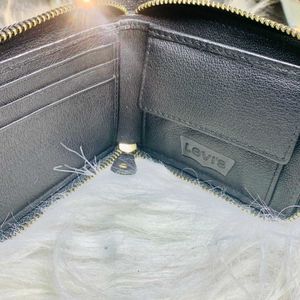 Levi's Black Leather Wallet