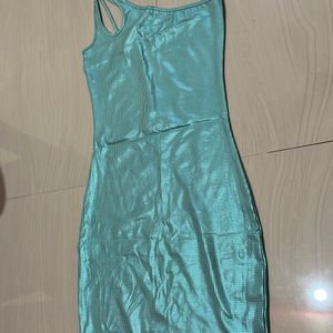 My Fav Sky Blue Color Dress XS Size