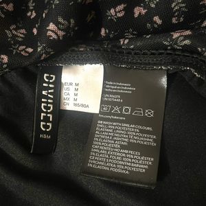 Divided By H&M Black Skirt