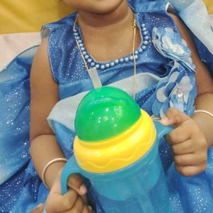 Cute saree model frock for girl baby