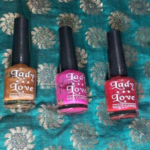 6 Nail Paints