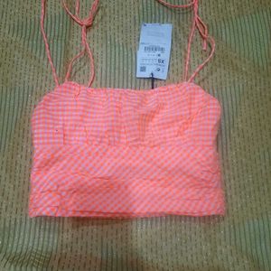 Zara Branded Top