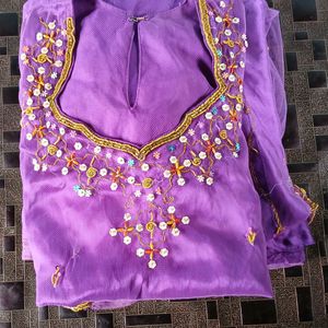 Purple Choli