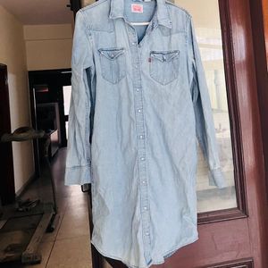 Levi’s   Shirt  Dress In Denim