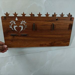 Wall Mounted Keys And Phone Holder