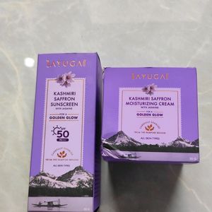 Ayuga Saffron Moisturizer And Sunscreen