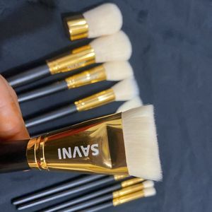 11ps Of Makeup Brushes With Savni Bag