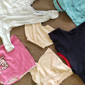 Combo Of New Born Baby Clothes