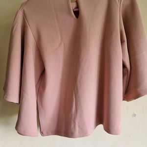 Wardrobe Dusty Rose Color Formal Top