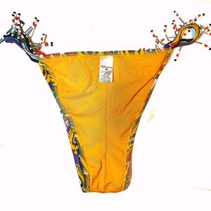 Silk Bikini Panty Triangolo Fantasia Africa