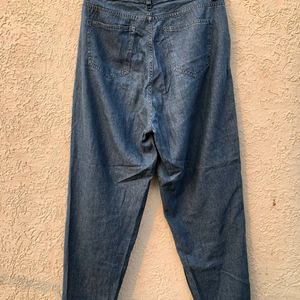 High Waist Denim Pants