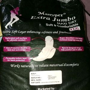 Extra Jumbo Size Pads 32 Pcs